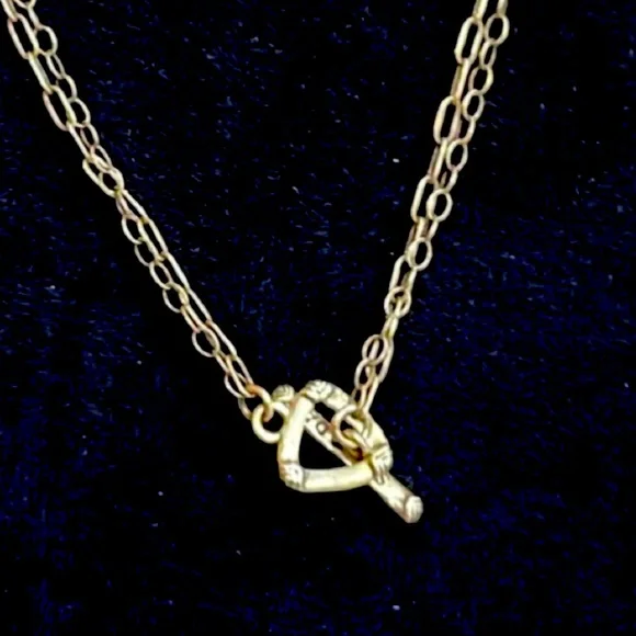 Silpada Vintage Sterling Silver Genuine Pearl Double Oxidized Chain Necklace - Picture 7 of 8